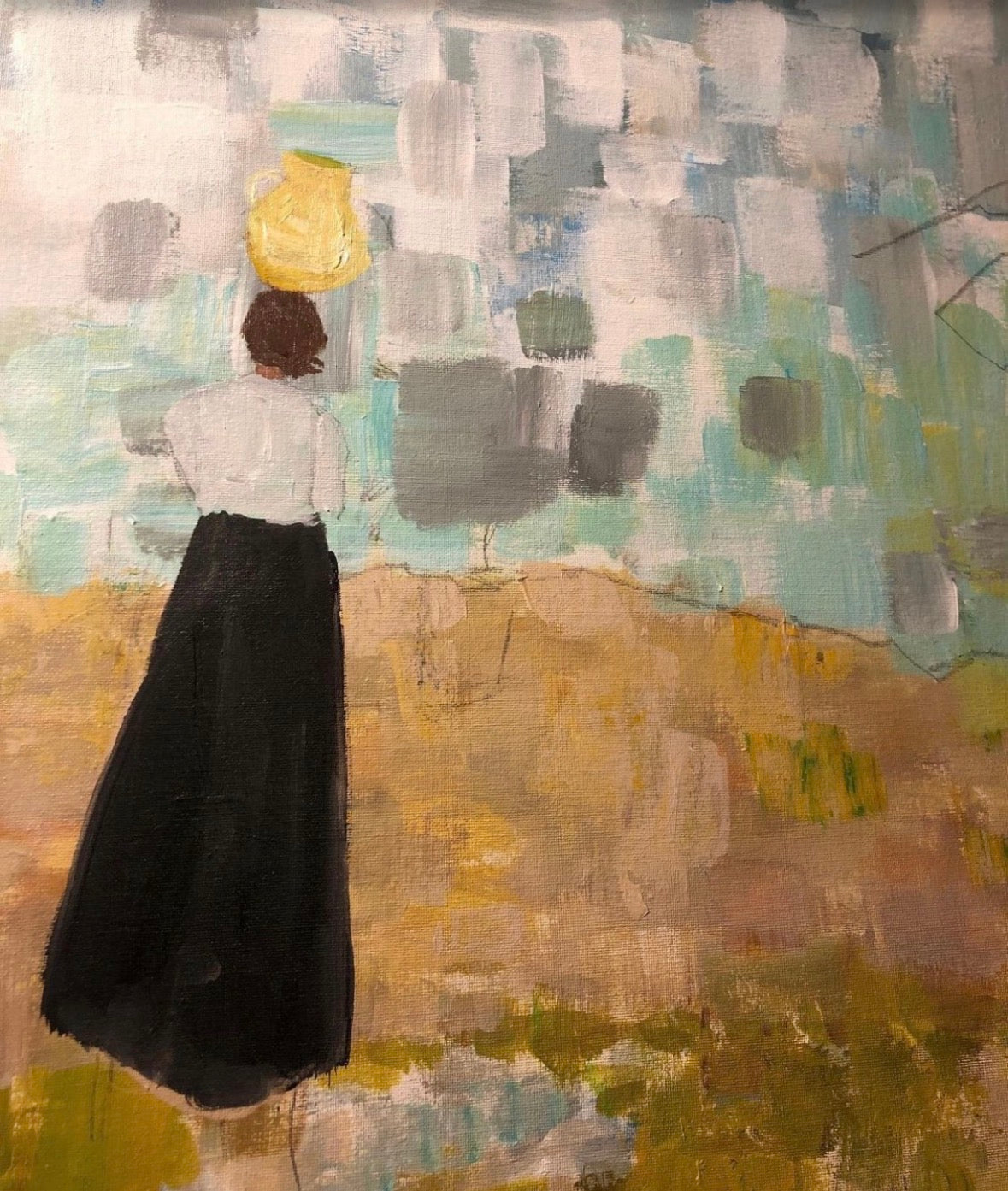 Woman with Water, I