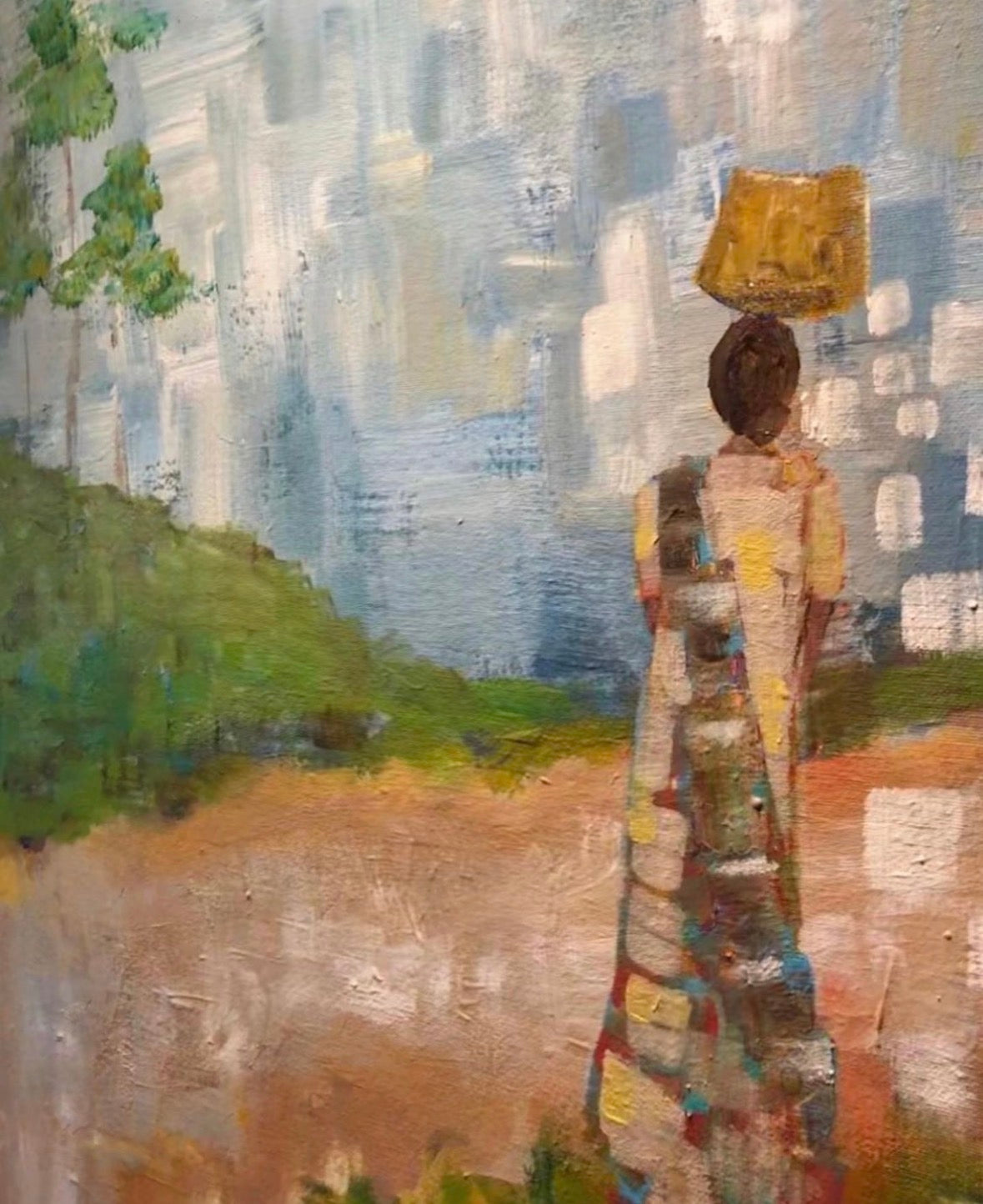 Woman with Water, III