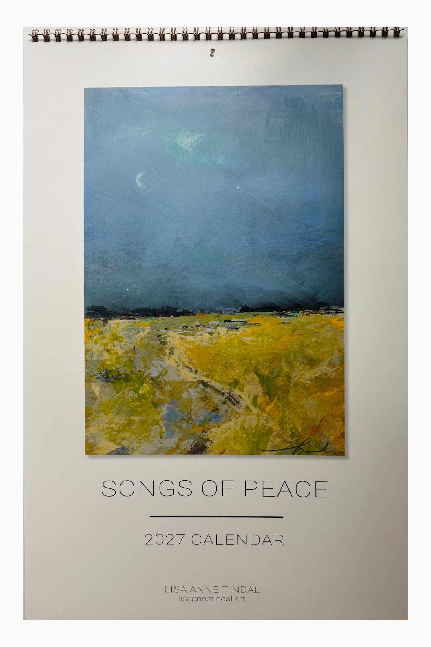 2027 Calendar - Songs of Peace